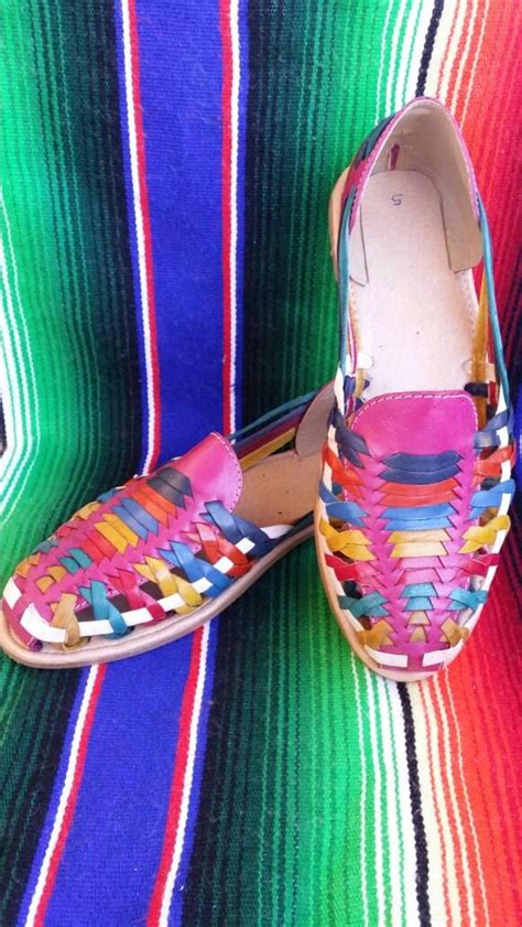 colorful huaraches shoes.